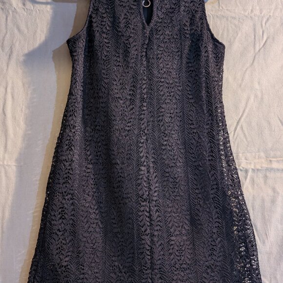 Vintage Chetta B Vince Camuto Black Lace Dress - Picture 3 of 6